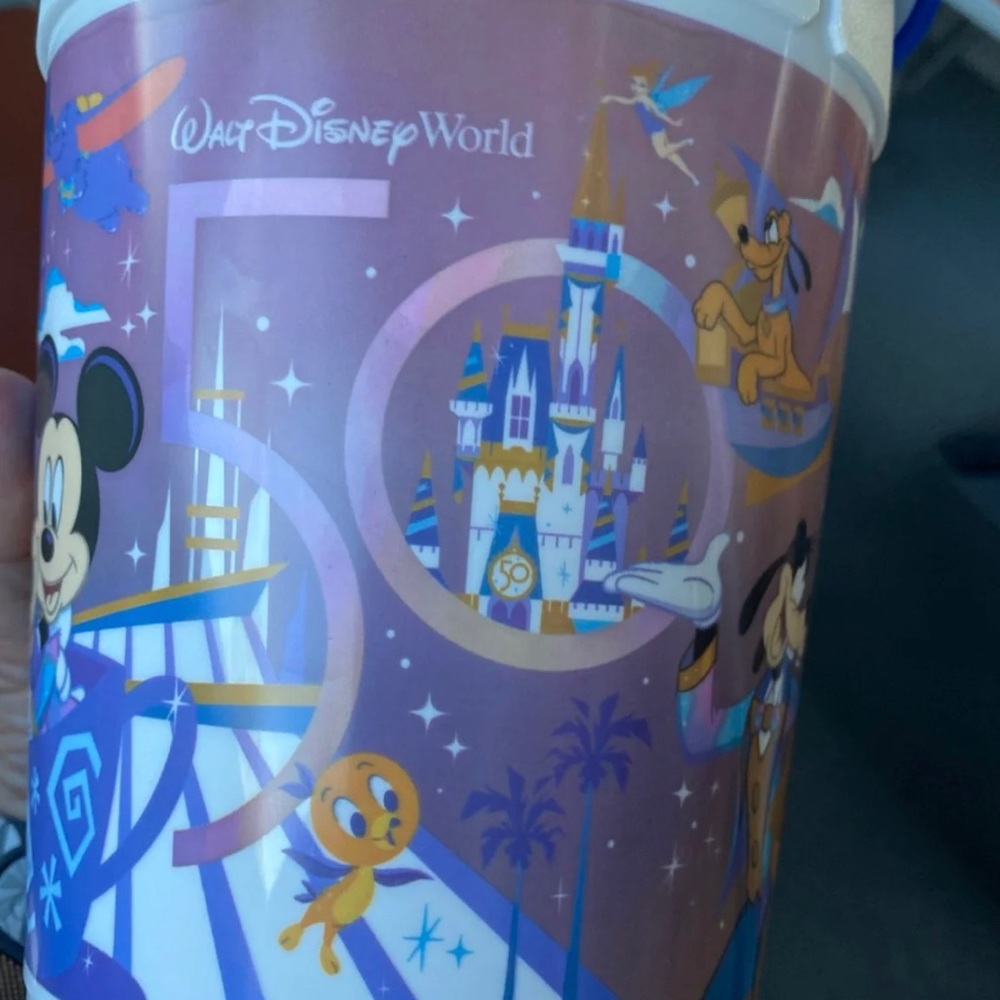 Walt Disney World 50th Anniversary Popcorn bucket - Picture 2 of 2